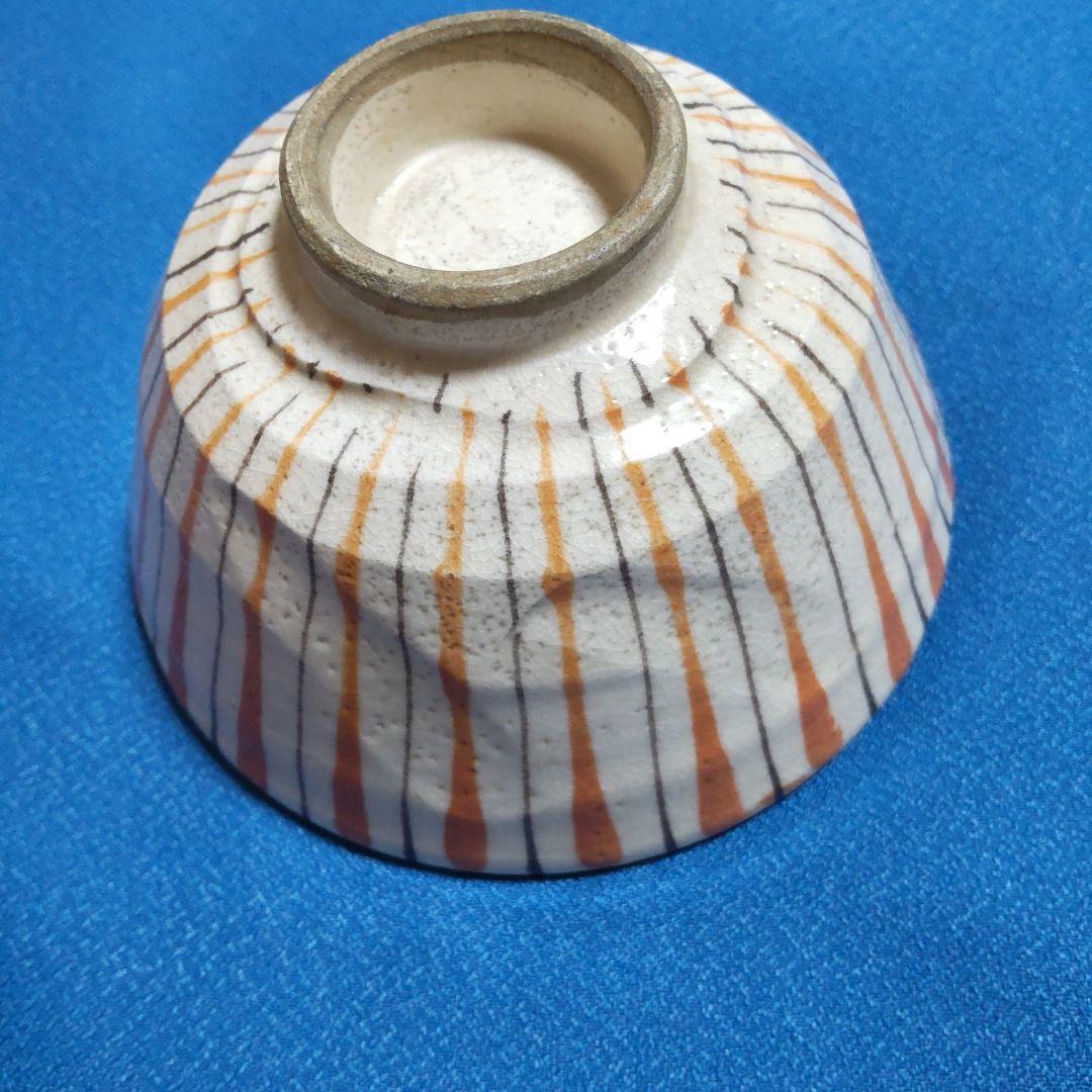 骨董　アンティーク　麦藁手　蓋碗　蓋茶碗　お碗　飯碗