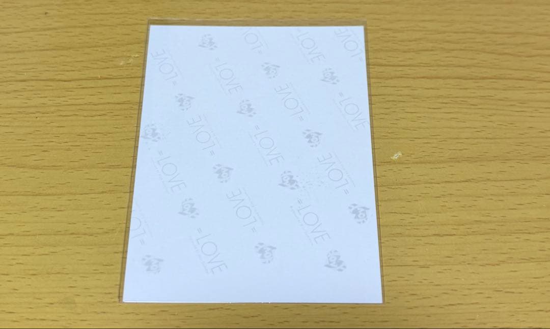 音嶋莉沙 君の第3ボタン 直筆 コメあり