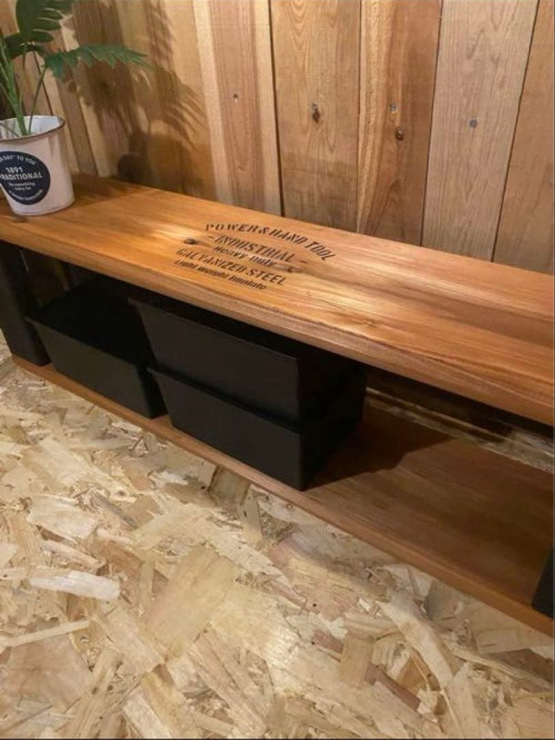 のん様専用 奥行き40cmに変更 テレビ台 チェアー 飾り棚 収納箱6個