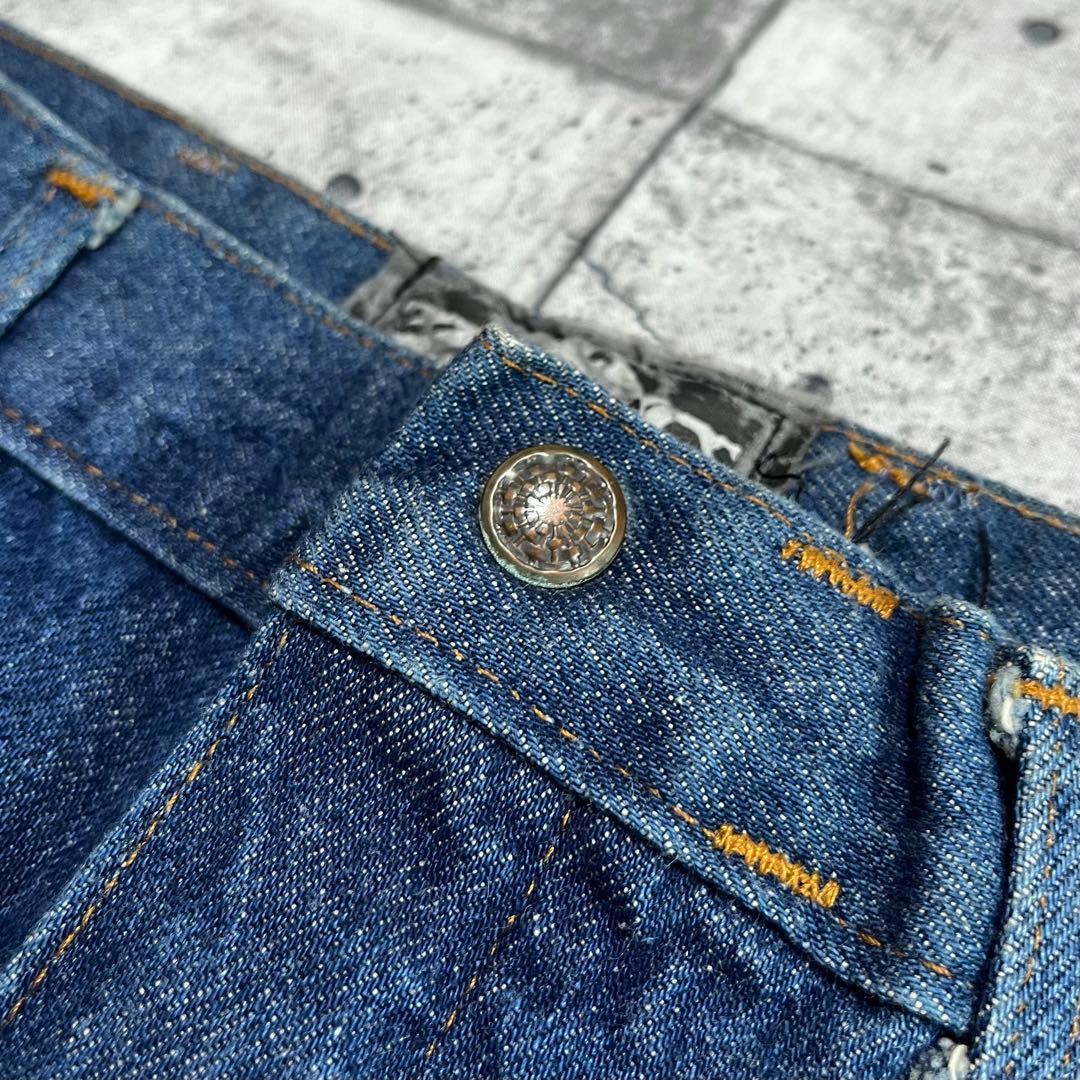 80-90s ZORLAC ゾーラック 囚人 デニムショーツ VG黒タグ