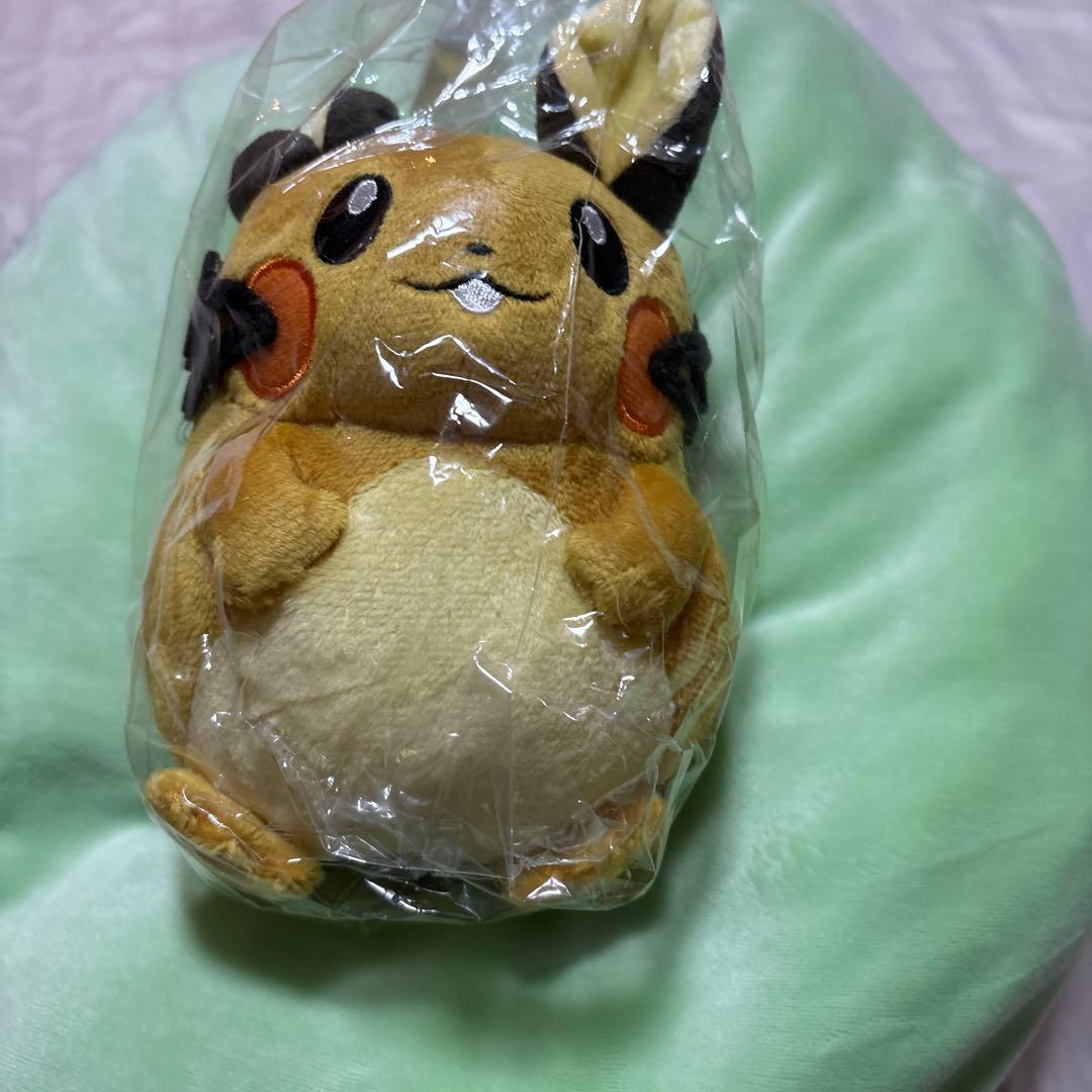 ポケセン限定　希少12インチ デデンネドール&大小サイズデデンネ　3体セット売り