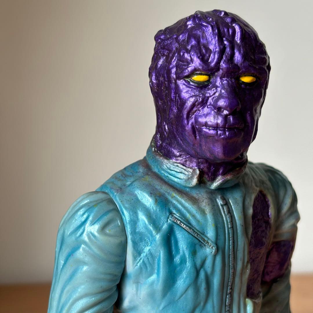 怪獣軒【ヤマシロ】リペイント シルバー仮面 ソフビ - メルカリ