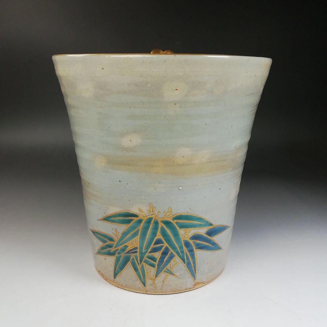 W119 水指 『乾山写 竹文』『平安 隆雲 造』 共箱 茶道具 - メルカリ