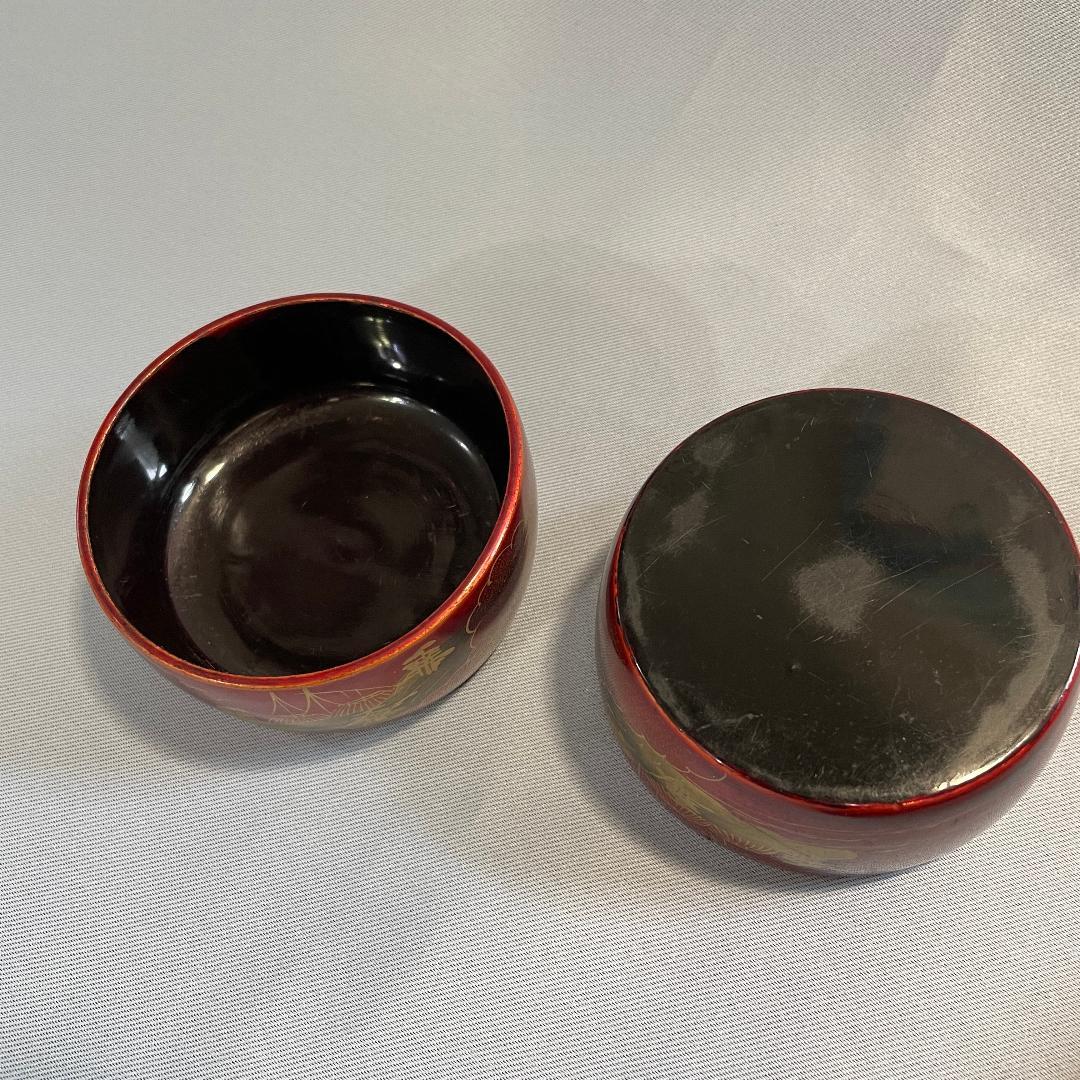 京の骨董品です！清水焼 雅の徳利と塗の袴 2組4点 K2186