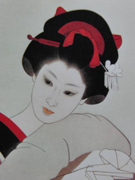 志村立美、冬―絵草紙、希少限定版、美品、大判、新品高級額付