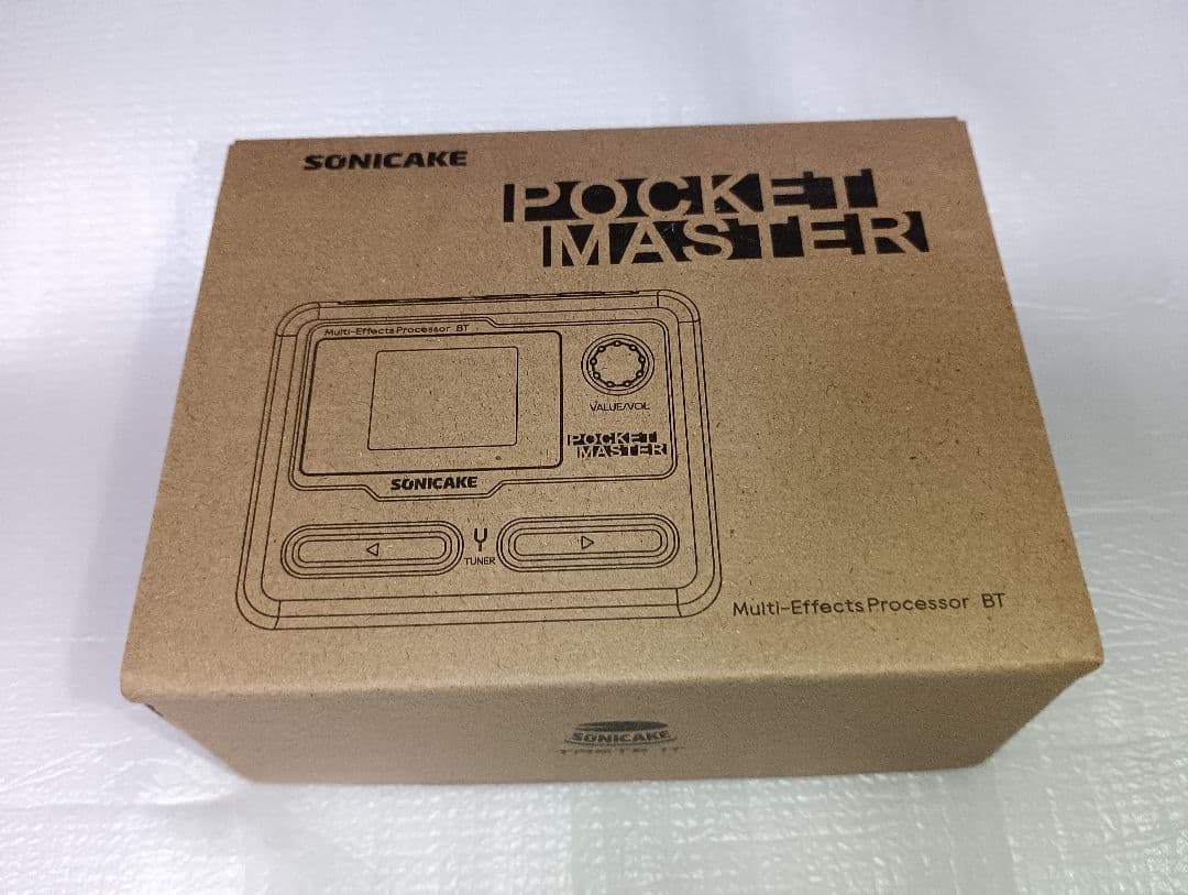 SONICAKE POCKET MASTER BT マルチエフェクトプロセッサー