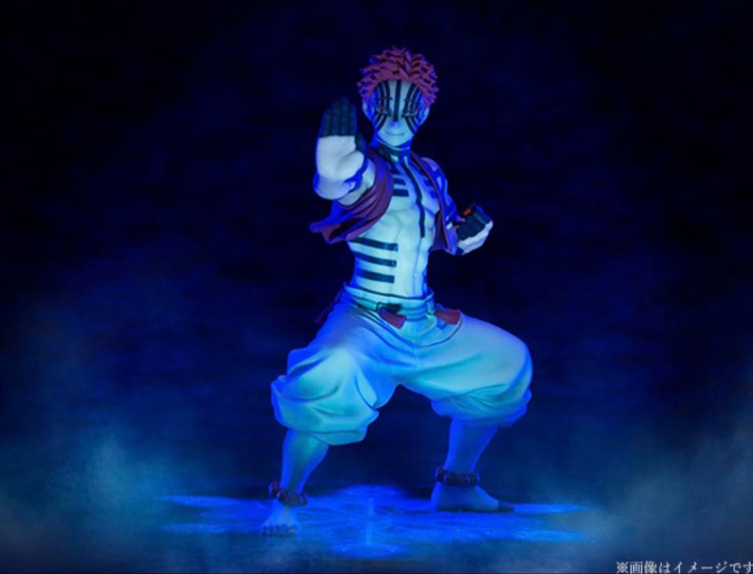 未開封 鬼滅の刃 猗窩座 ANIPLEX 破壊殺・羅針 1/8スケールフィギュア