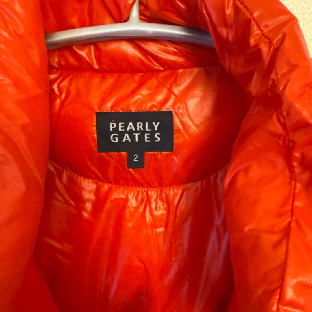 PEARLY GATES レディースジャケット サイズ2 レッド