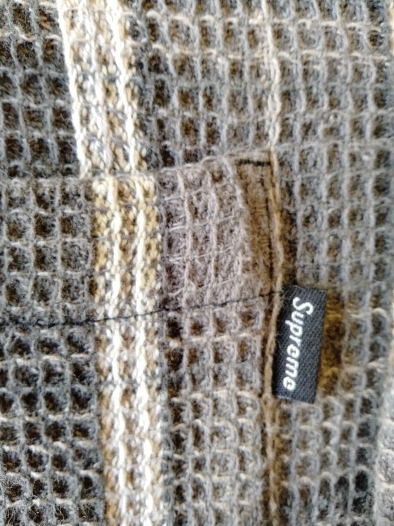 Supreme ストライプ柄ファスナージャケット Sサイズ美品