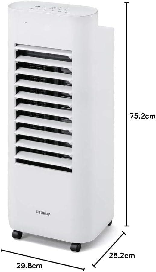 【送料無料】アイリスオーヤマ 冷風機 リモコン付 大容量タンク キャスター付き