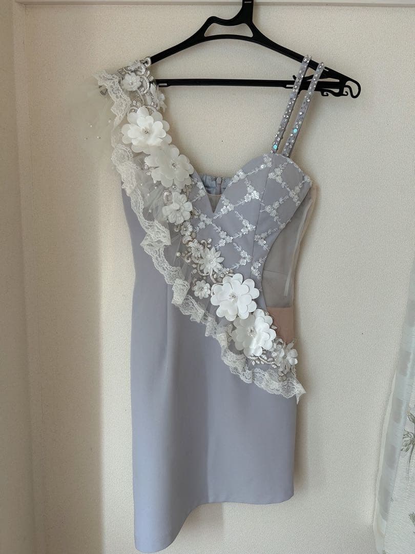 スーツ・フォーマル・ドレス ROBE de FLEURS Asymmetry Flower Dress