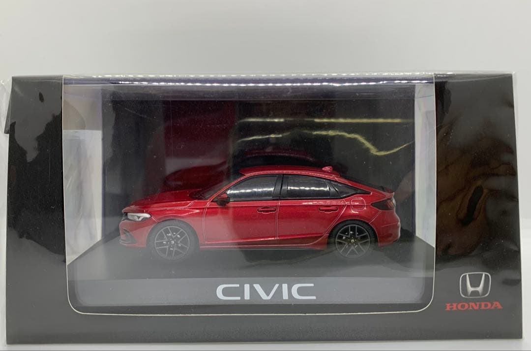 HONDA特注1/43 ホンダ シビック プレミアムクリスタルレッドメタリック