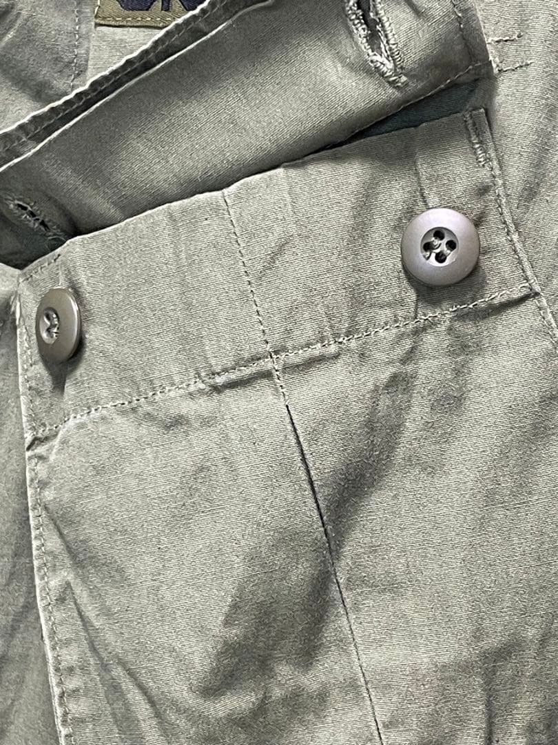 程度極上希少3rd最終　ジャングルファティーグ　ノンリップ　SMALL-LONG