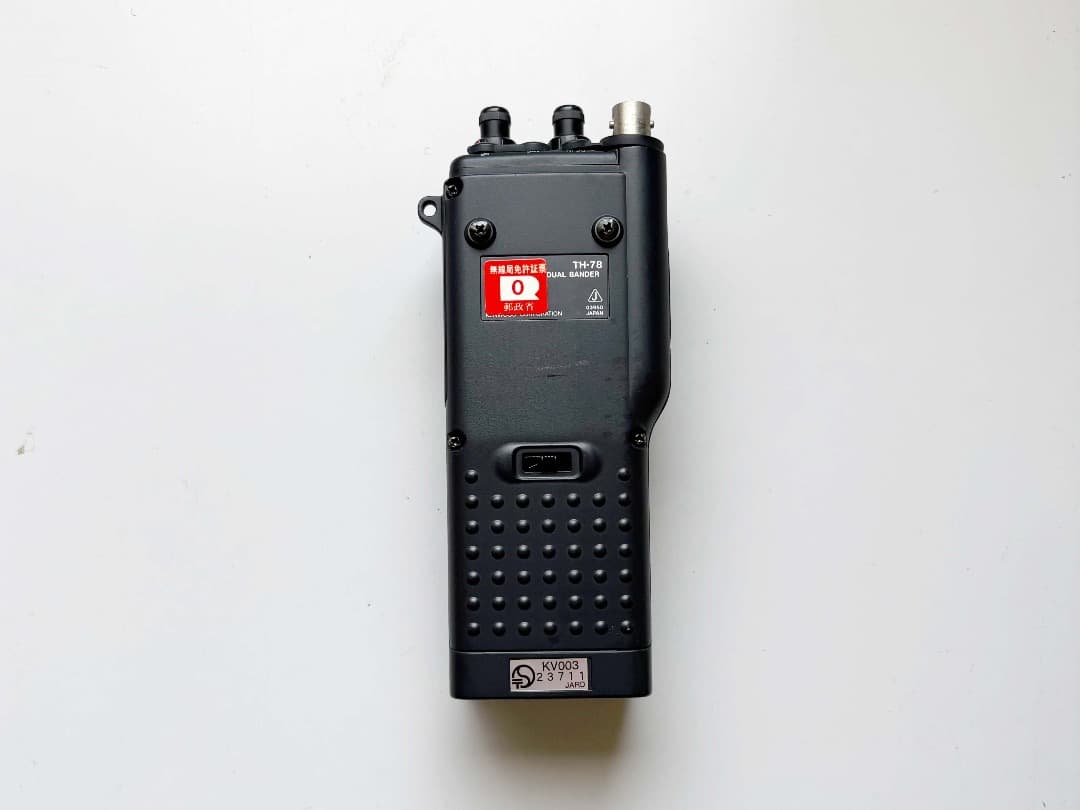 KENWOOD 144/430 FMデュアルバンダー無線機 TH-78