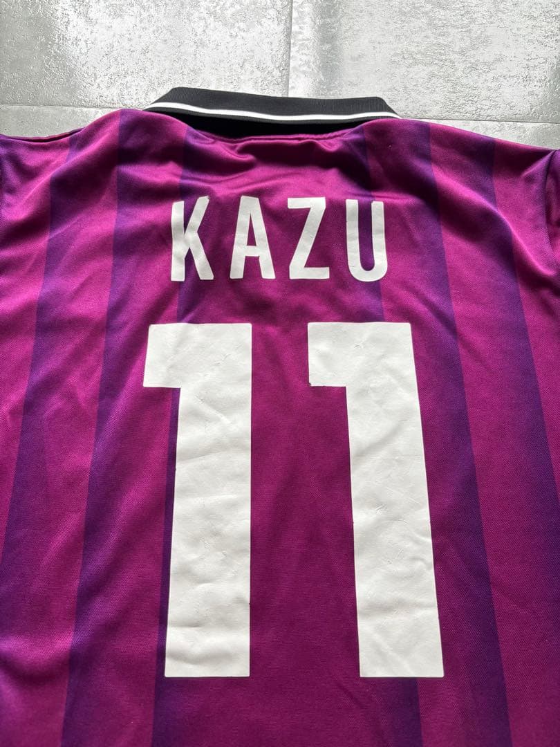 99-00 三浦和良 京都パープルサンガ アンブロ ユニフォーム 正規品の