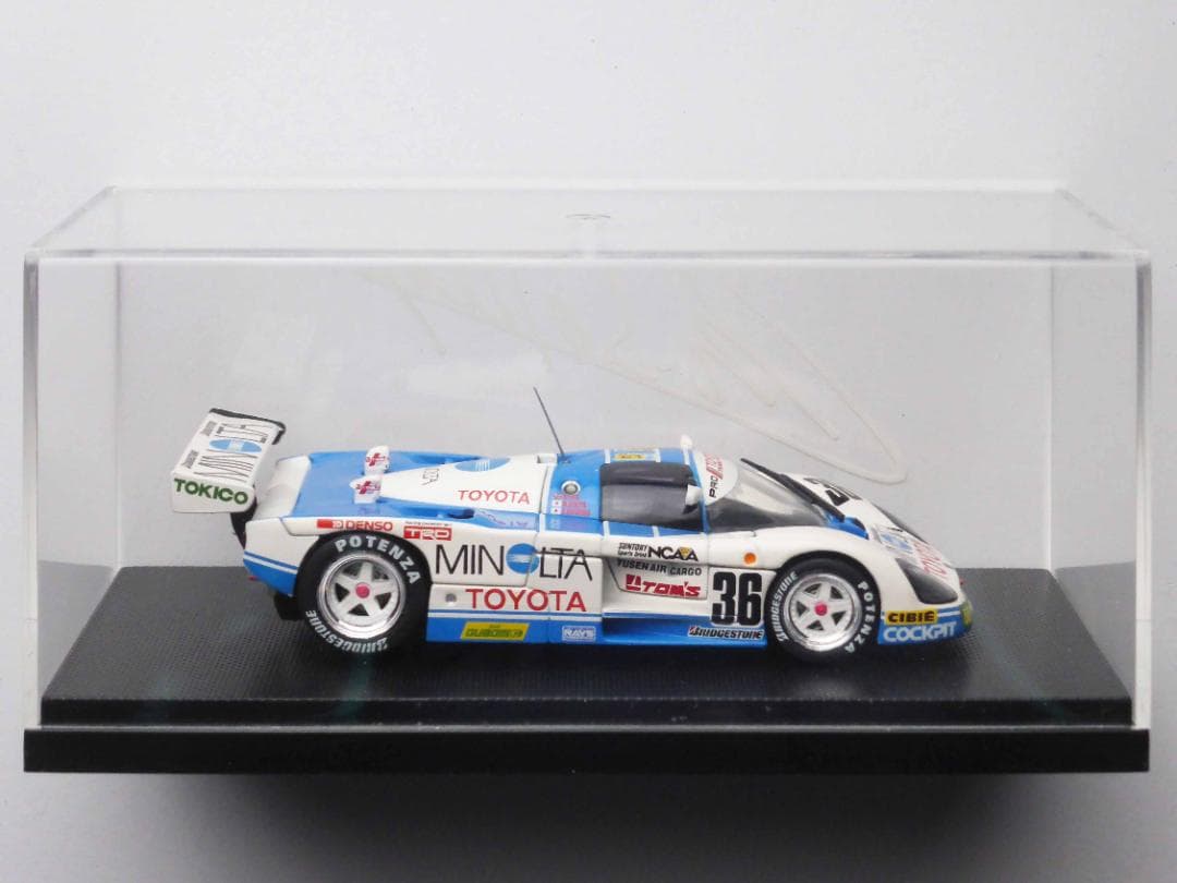 直筆サイン入り MIMOLTA TOM'S 88C LE MANS 1988