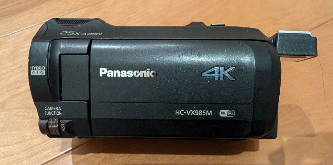 ジャンク品】Panasonic パナソニック 4K ビデオカメラ VX985M 推奨品