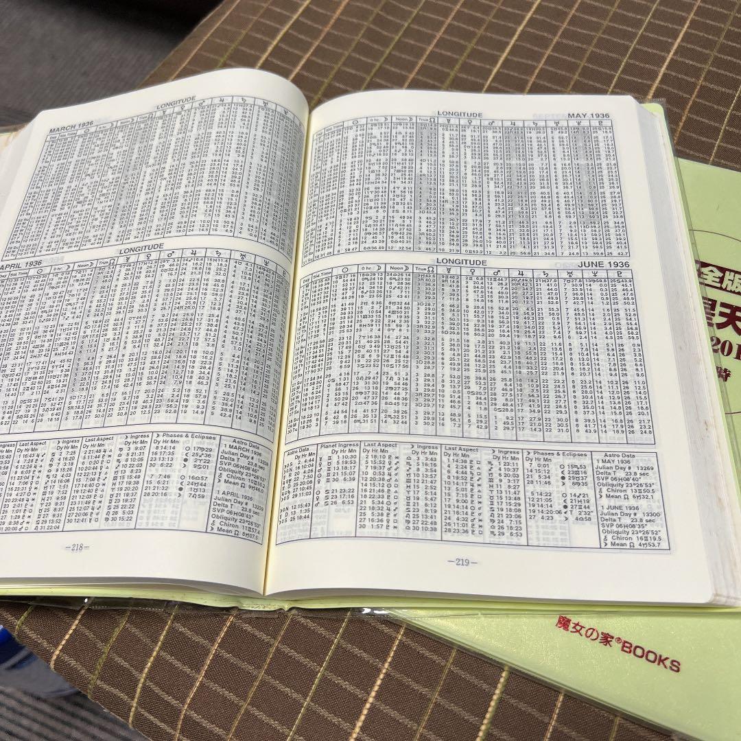 日本占星天文暦 1900〜2010年 魔女の家BOOKS