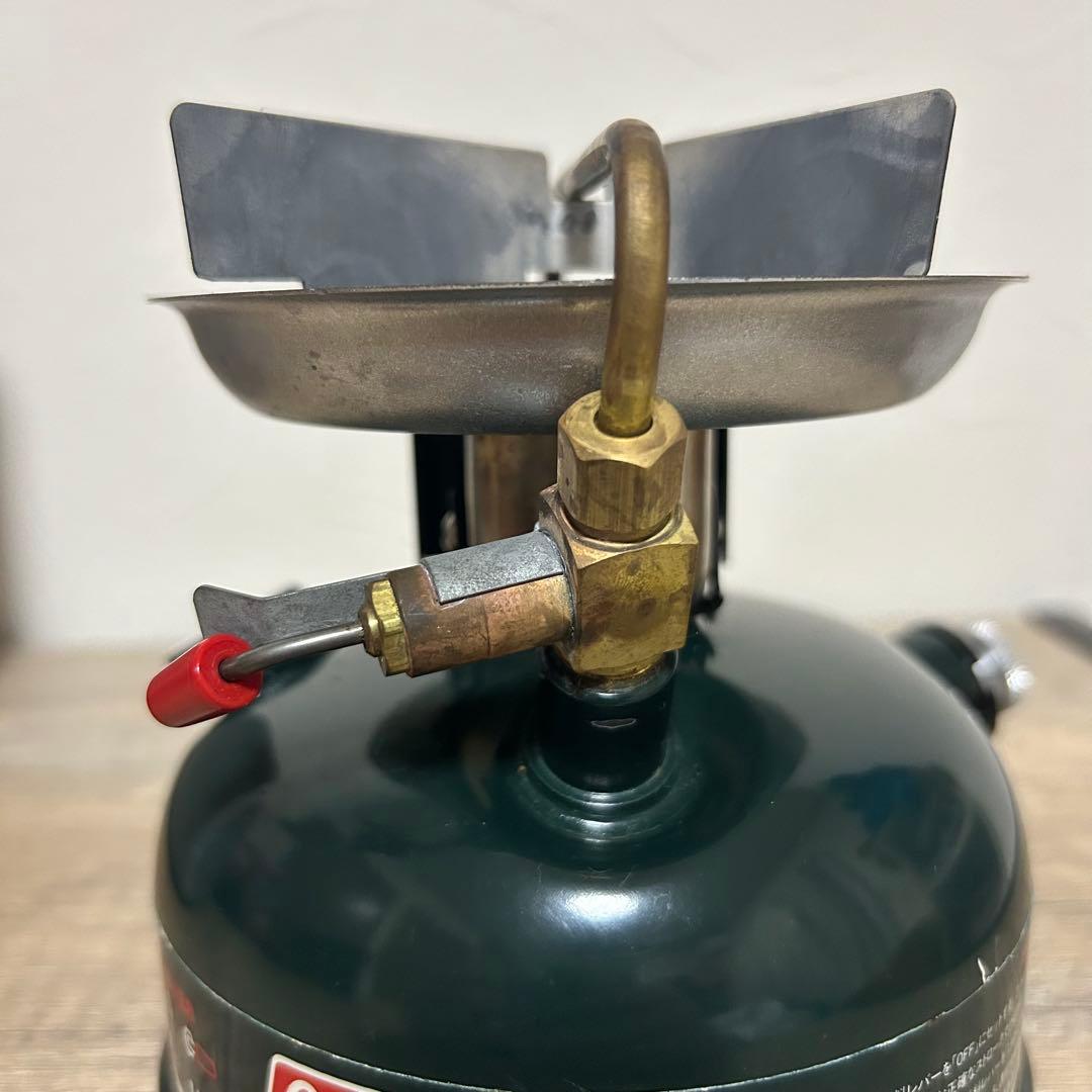 【美品】コールマン シングルバーナー 508A ストーブ　ケース付き