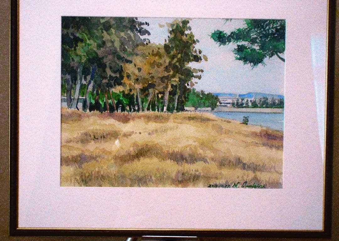 水彩画 風景画 2016年制作 原画 F6サイズ