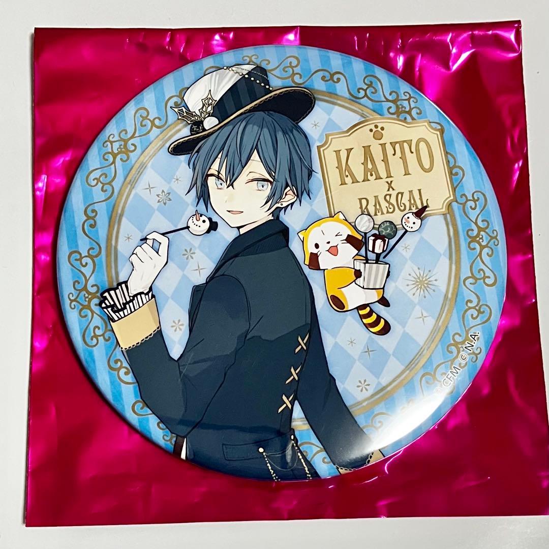初音ミク×ラスカル 2020 冬 KAITO 缶バッジ 赤倉 - メルカリ