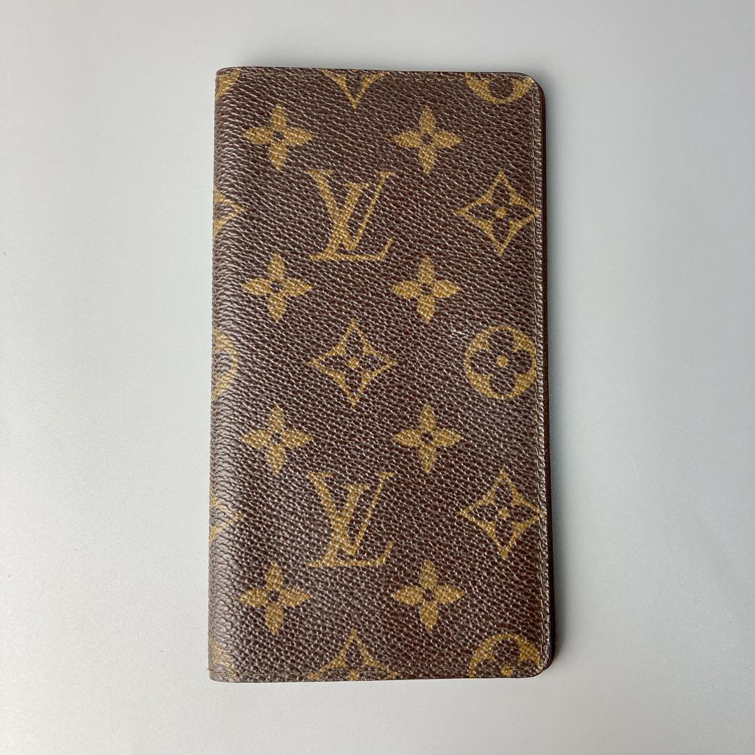 Louis Vuitton / ルイヴィトン | モノグラム 手帳 カバー | ブラウン