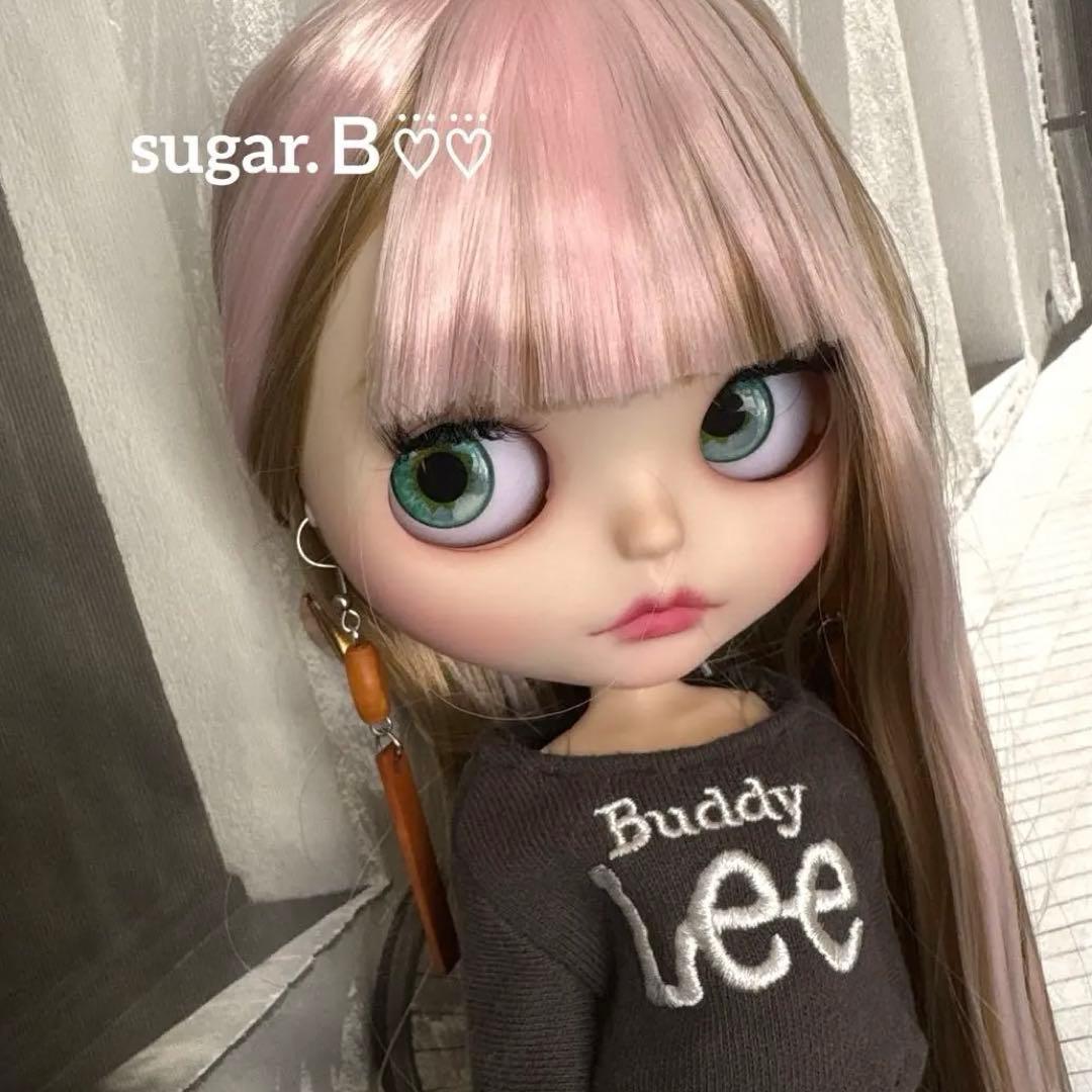 アイシードールカスタム❤︎ピンク×薄パープル❤︎