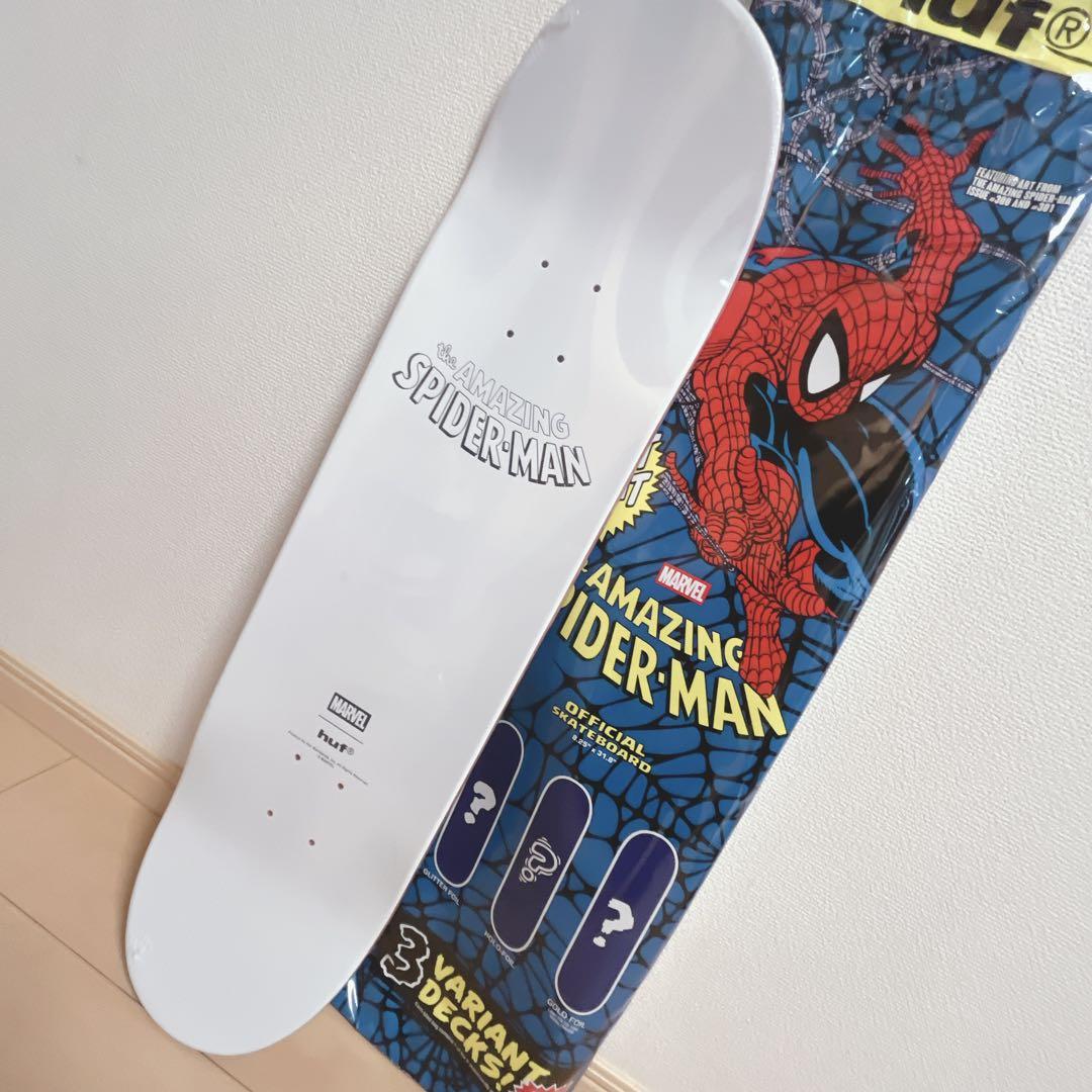 HUF × Marvel Spiderman deck スケートボード デッキ