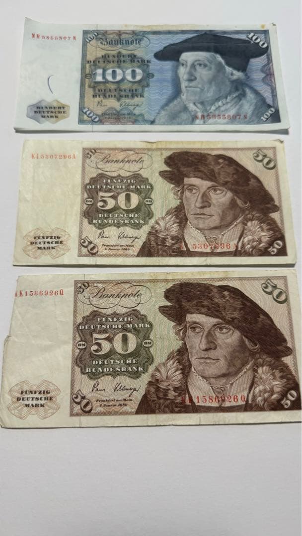 旧ドイツ紙幣310マルク