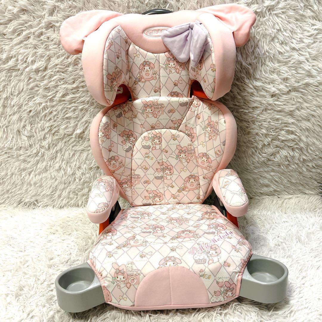 【美品】GRACO ジュニアプラス DX ジュニアシート サンリオ マイメロディ