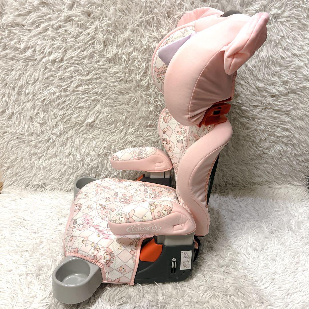 【美品】GRACO ジュニアプラス DX ジュニアシート サンリオ マイメロディ