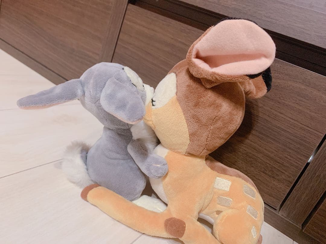 希少 レア ディズニー バンビ とんすけ ぬいぐるみ ベストフレンズ Mサイズ