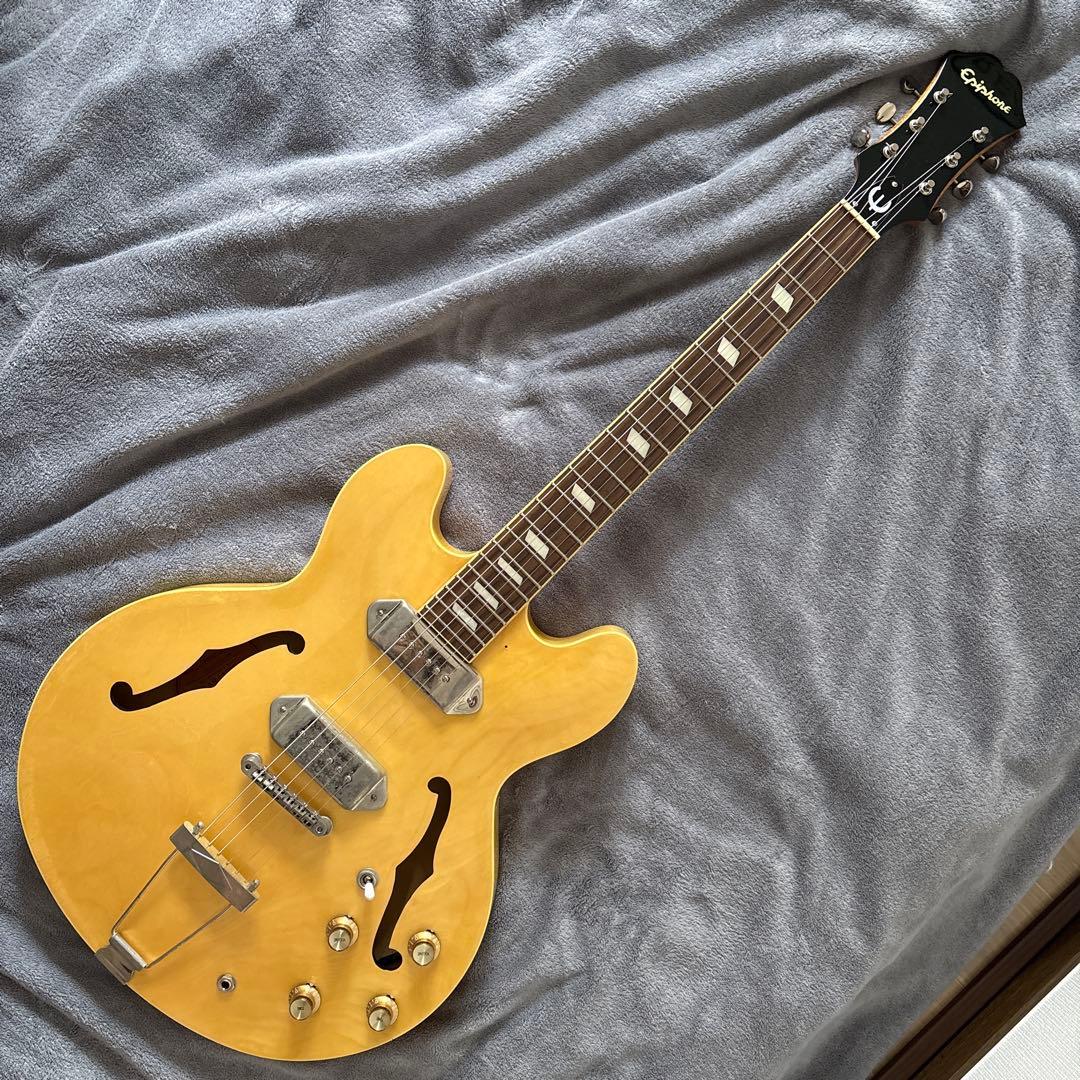 Epiphone Casino Natural ジョンレノン風 オマケ付き
