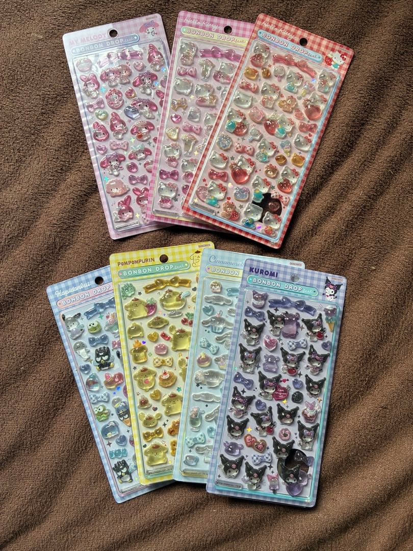 正規品　ボンボンドロップシール　タイルシール　おはじきシールなど