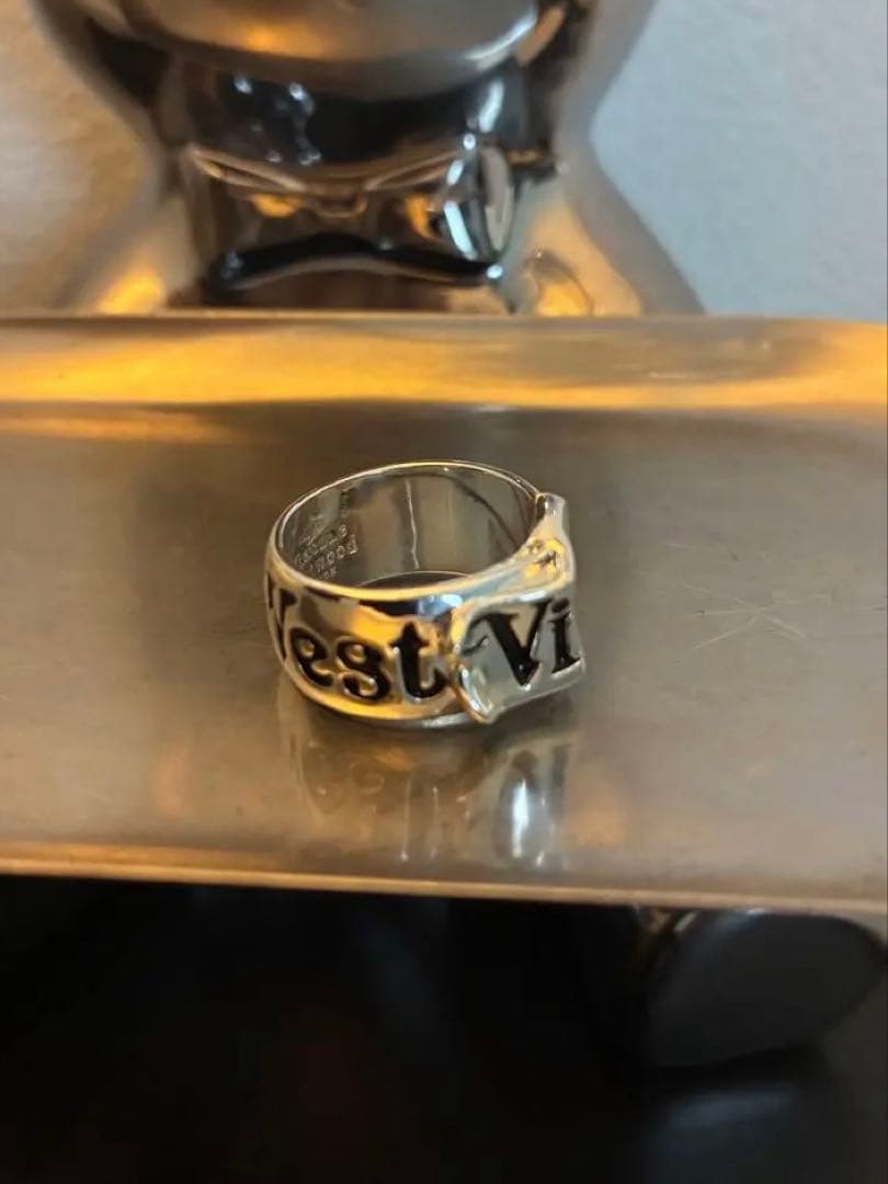 Vivienne Westwood シルバー925 ベルトリング Lサイズ