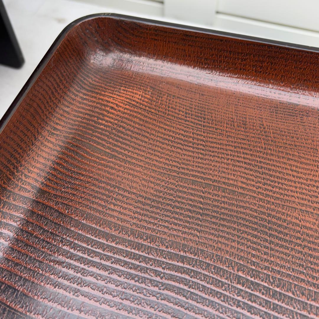 超高級、おもてなしにいかがですか？高台なお盆　漆器　脚付盆