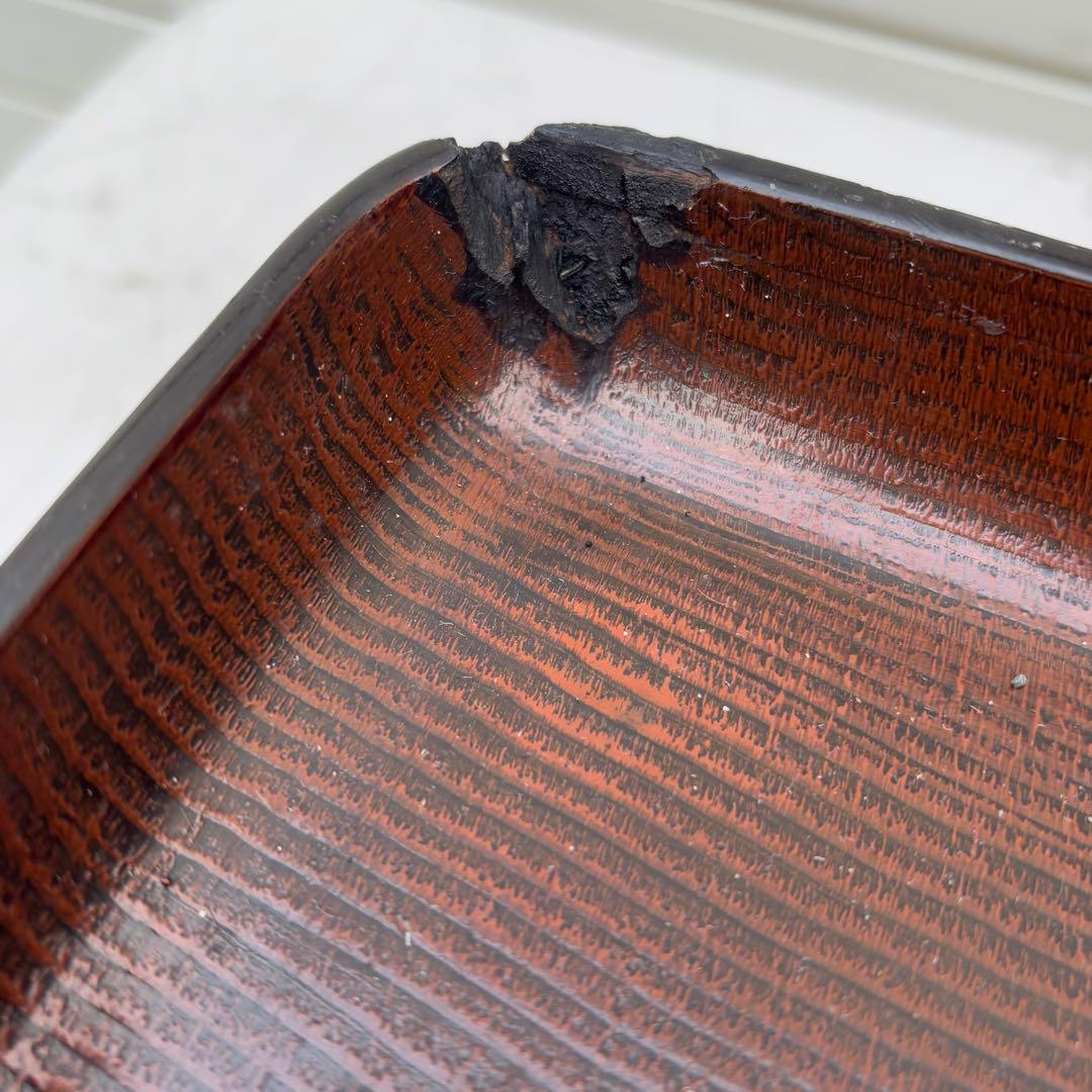 超高級、おもてなしにいかがですか？高台なお盆　漆器　脚付盆