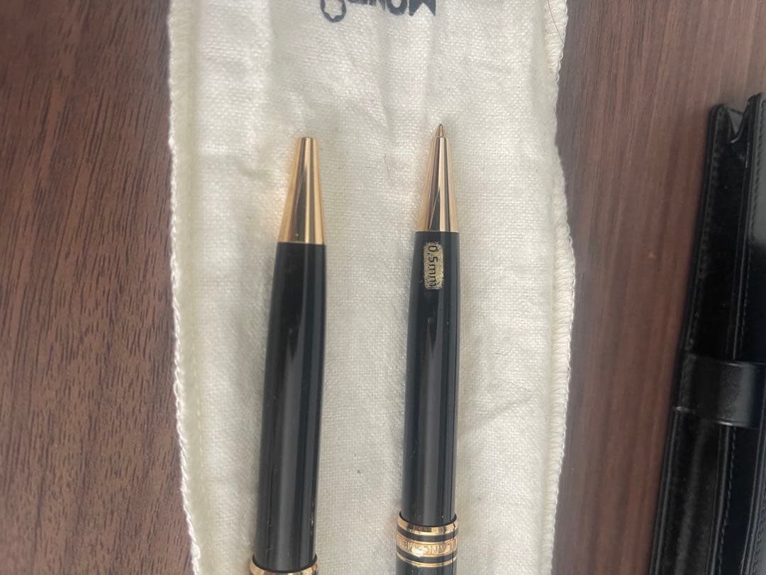 モンブラン ボールペン シャープペン 2本セット ケース付き