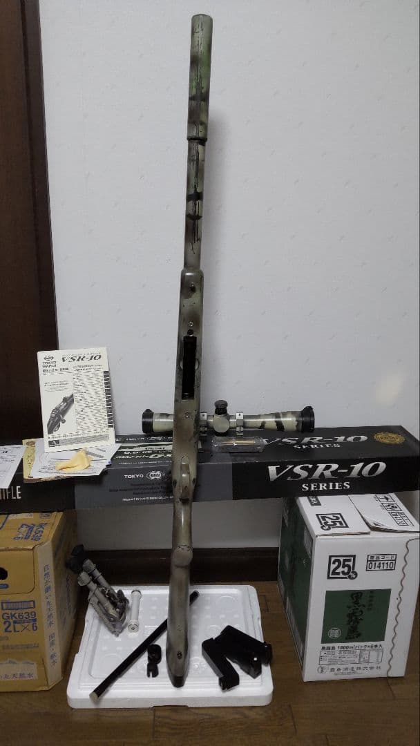武*士様 VSR-10 プロスナイパーG SPEC. ライフルスコープ他付属