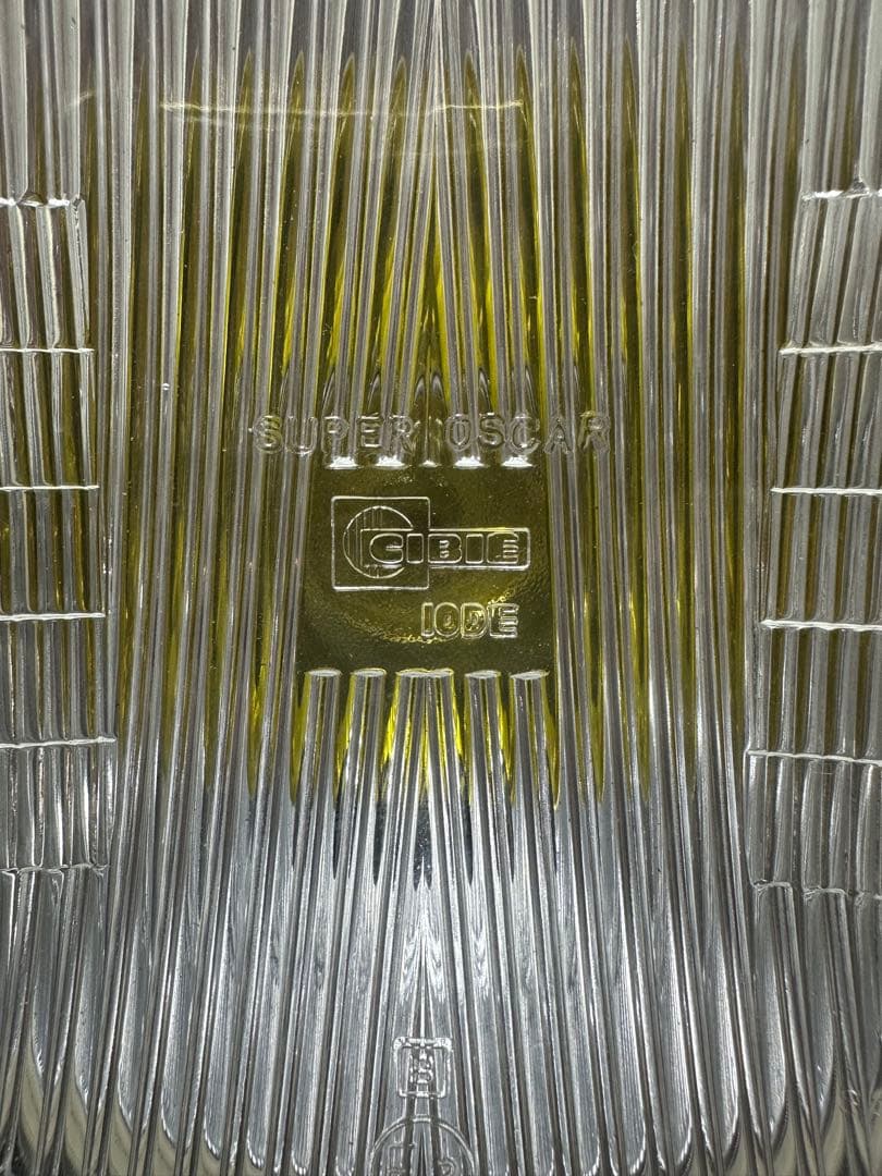 極上品/希少当時物180πシビエ凹レンズ付ヘッドライト/マーシャルCIBIE