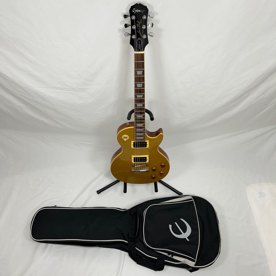 エピフォン レスポールスタンダード ゴールドトップ ギブソンロゴ 韓国