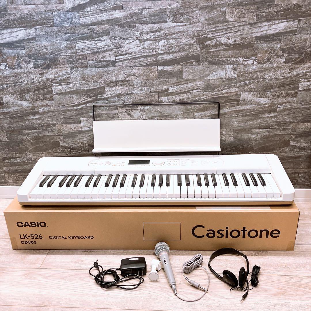 CASIO Casiotone 光ナビゲーションキーボード LK-526