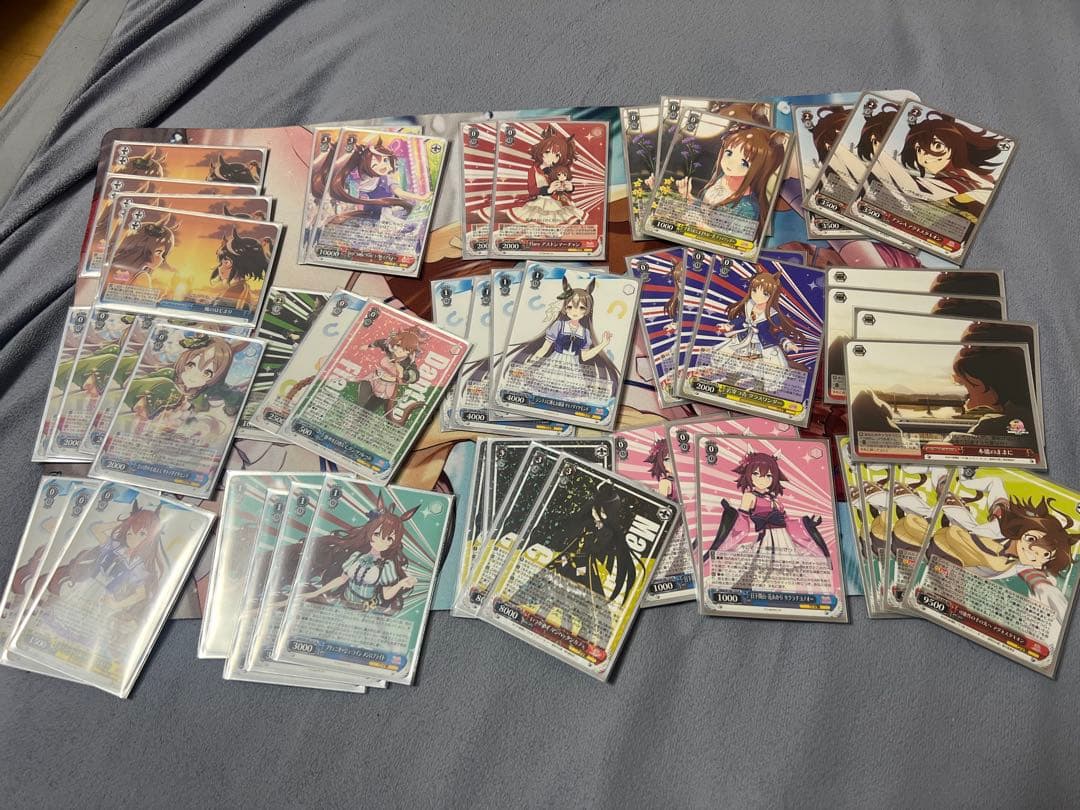 ヴァイスシュヴァルツ】ウマ娘 ストブ扉デッキ 宝と選抜パーツあり