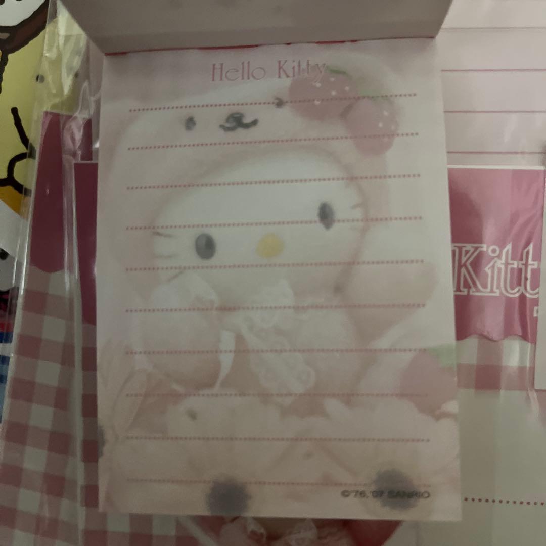 サンリオ ハローキティ いちごベア レターセット メモ帳 まとめ売り
