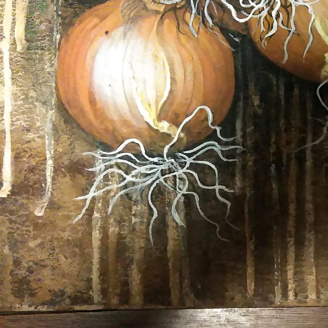 日本画(19) 玉ねぎ2｜日本画(19) 玉ねぎ2 - 絵画アウトレット ショップ