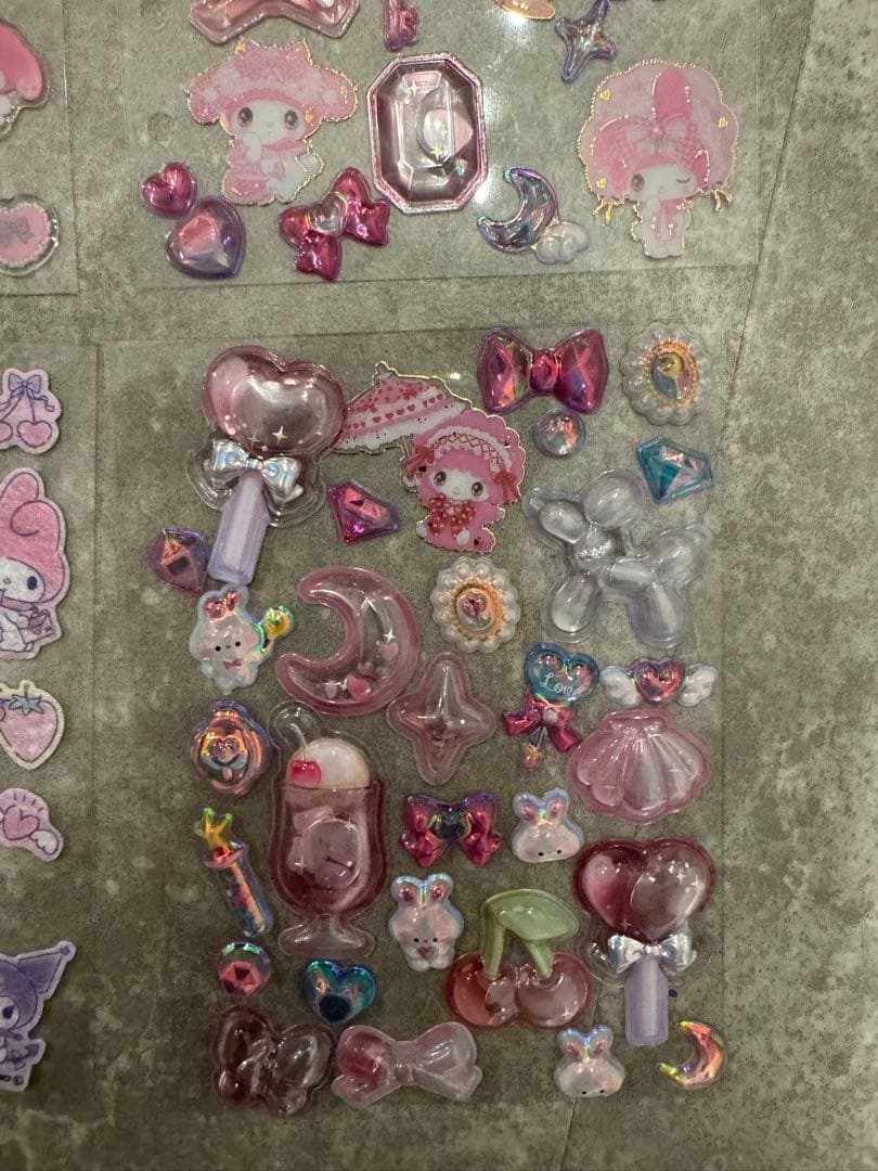 シール帳 完成品 ボンボンドロップシール うるちゅるシール シール帳付き