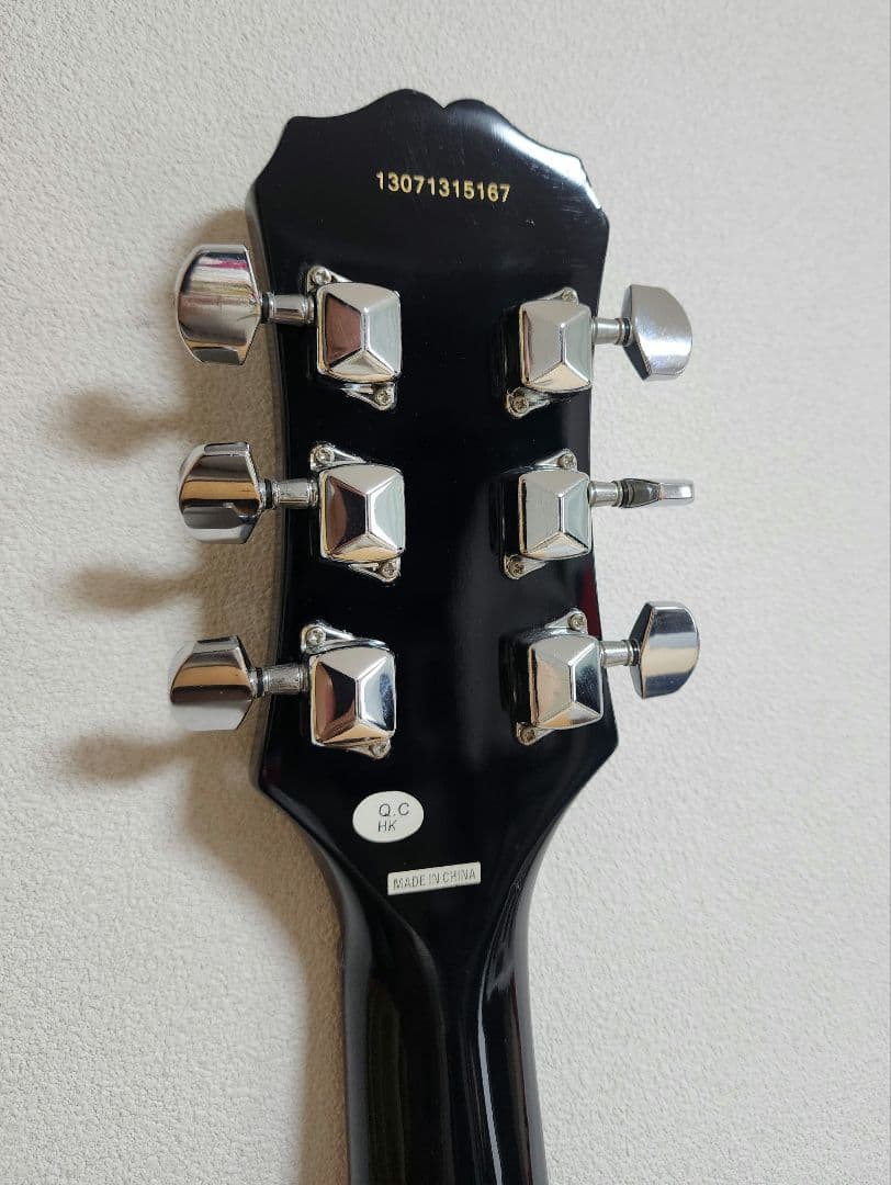 【良品】エピフォン　レスポールジュニア Jr　ソフトケース　新品弦　ピック付き