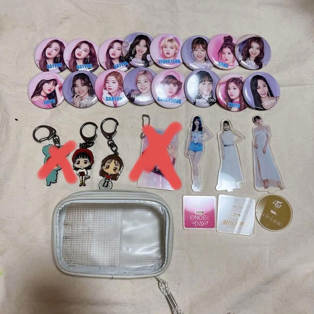 TWICE モモ 缶バッジ 痛バ バッグ
