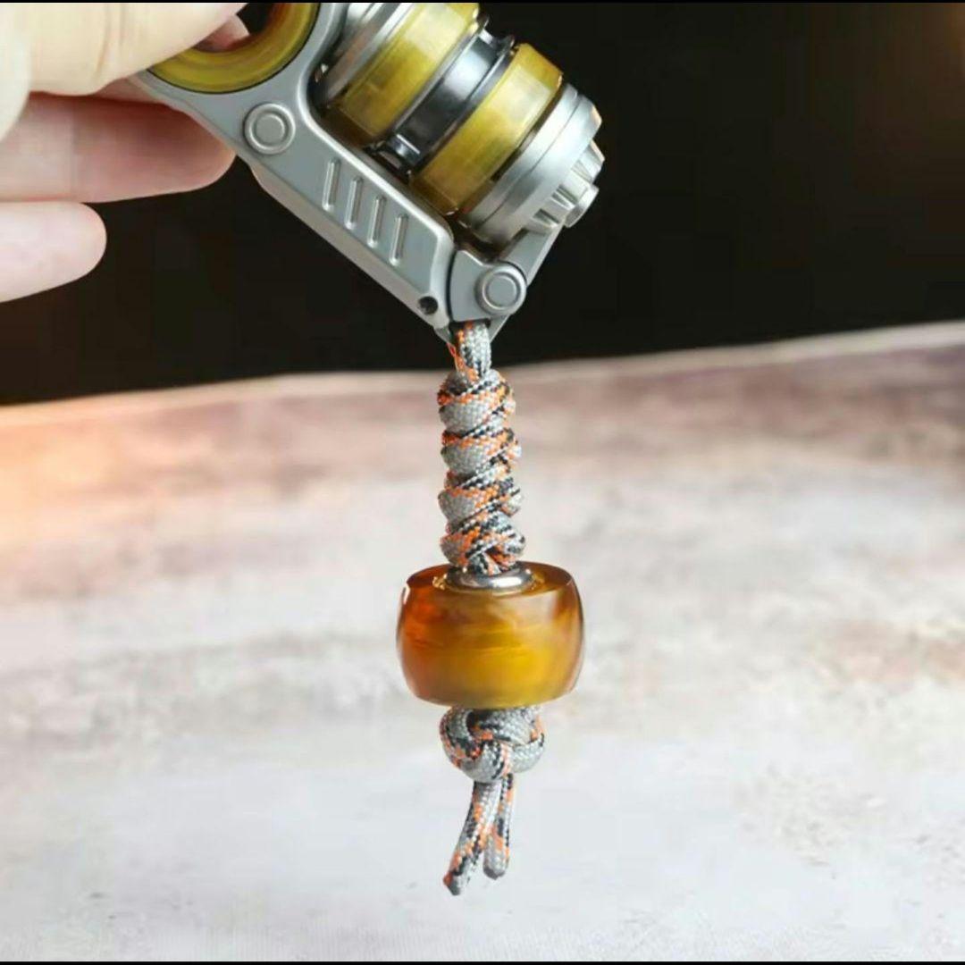 新品 フィジェットトイ スタングレネード 音叉内蔵 EDC スライダー ブラック