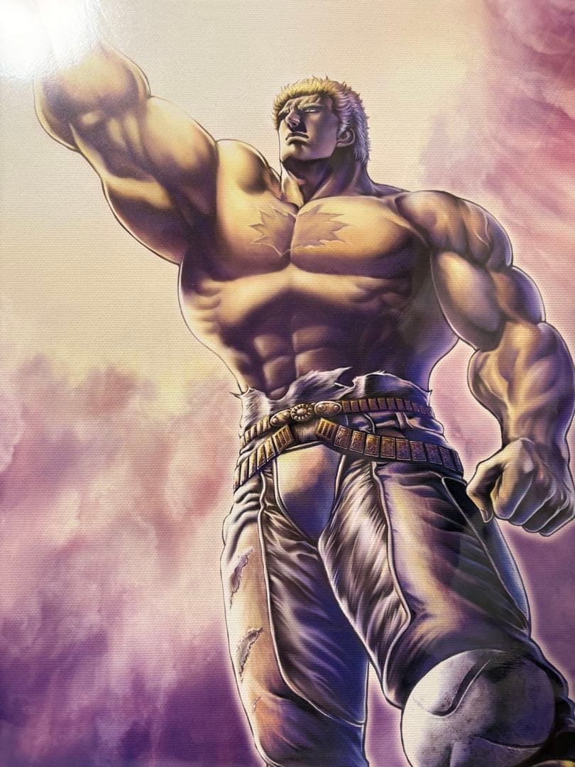 会場限定】北斗の拳 大原画展 巨星落つ！！ラオウ昇天 P6ファインボード